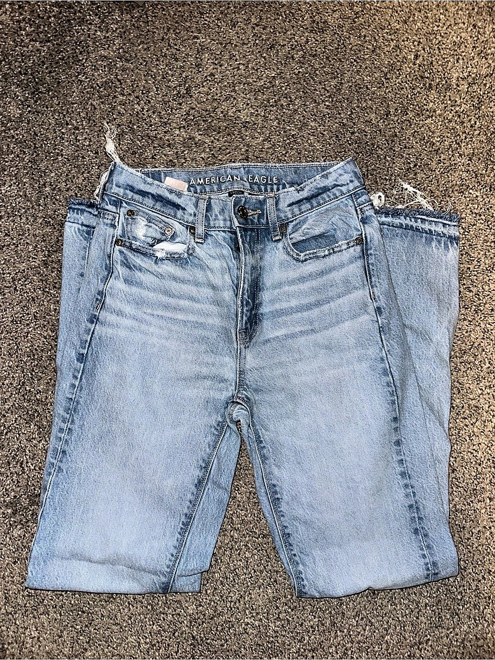 American Eagle Super High-Rise Jeans size 00